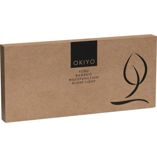 Okiyo Yoru Bamboo Multifunction Night Light Gift Box